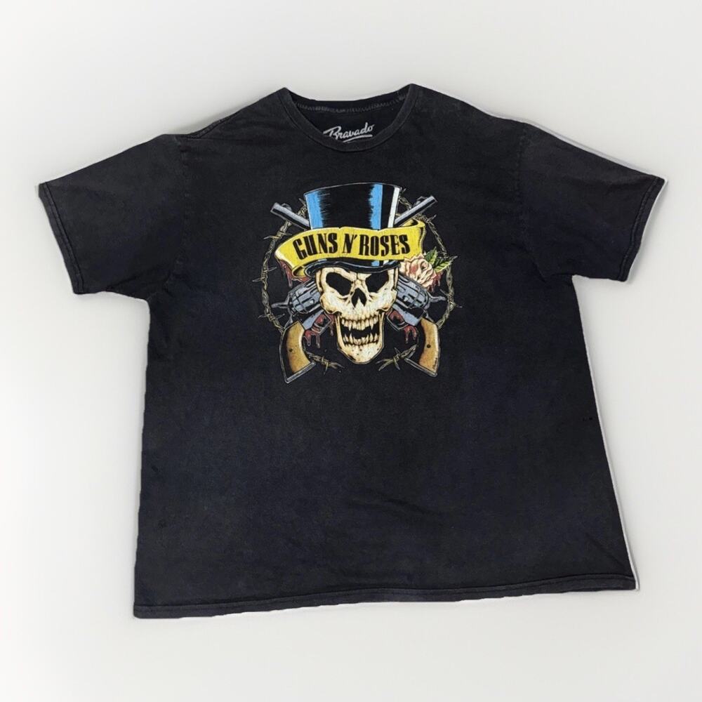 Bravado Guns N Roses Band T-Shirt Black 2XL 24x27